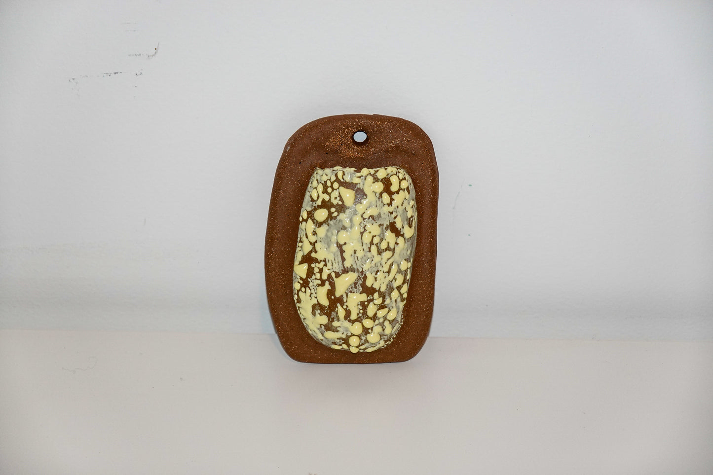 stoneware wall vase